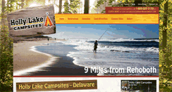Desktop Screenshot of hollylakecampsites.com